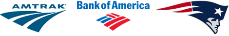 Amtrak, Bank of America, and the New England Patriots