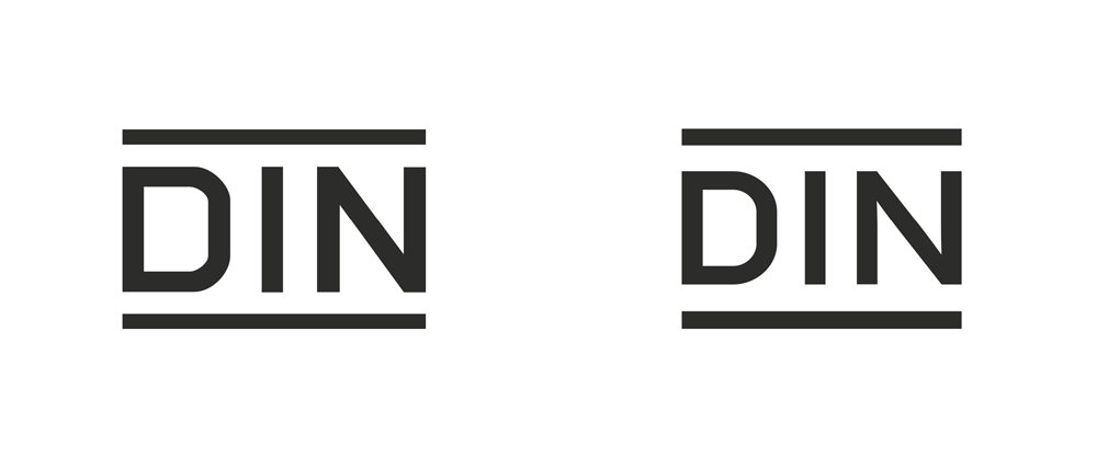 New Logo and Identity for DIN by Kleiner und Bold