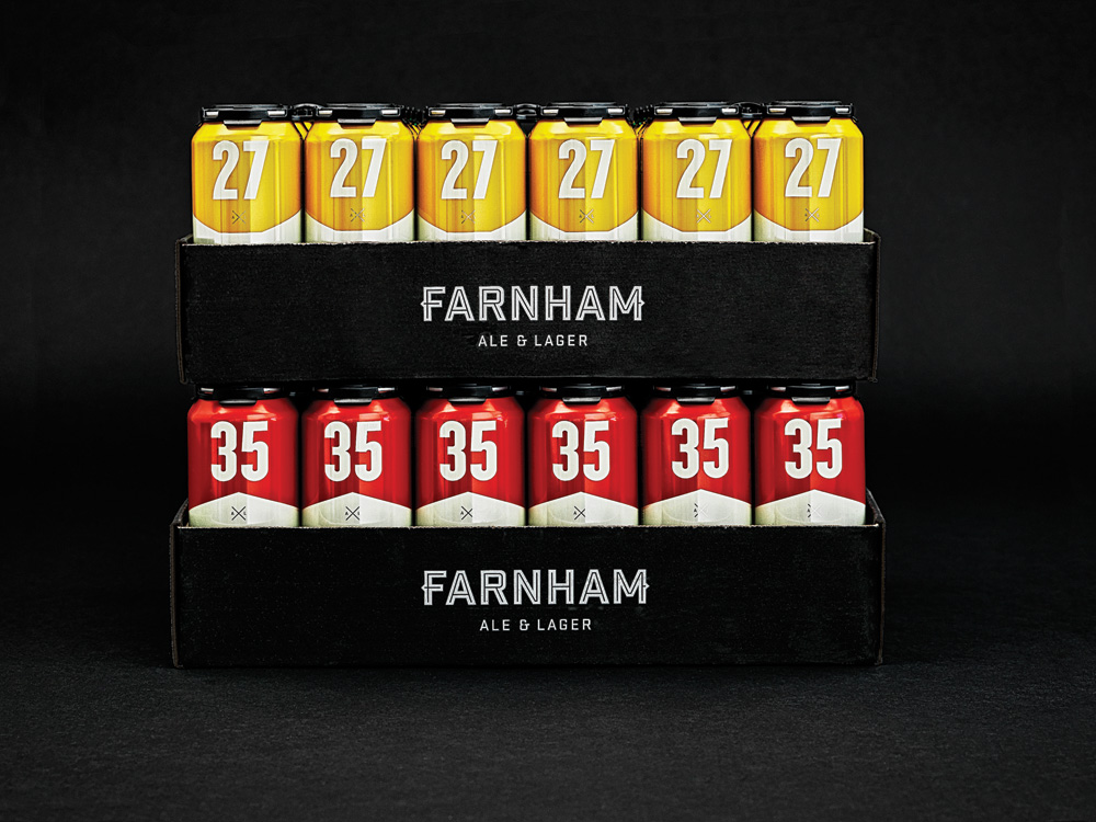 New Logo and Packaging for Farnham Ale & Lager by lg2boutique