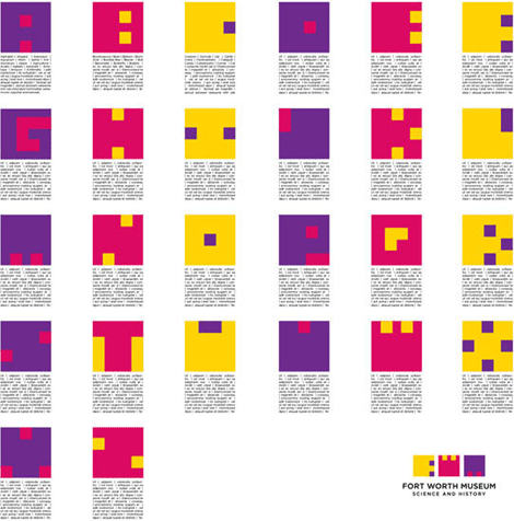 Forth Worth Museum of Science and History Alphabet
