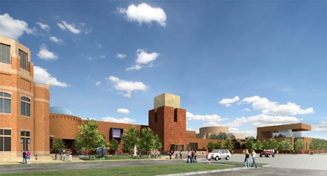 Forth Worth Museum of Science and History Rendering of the new Building