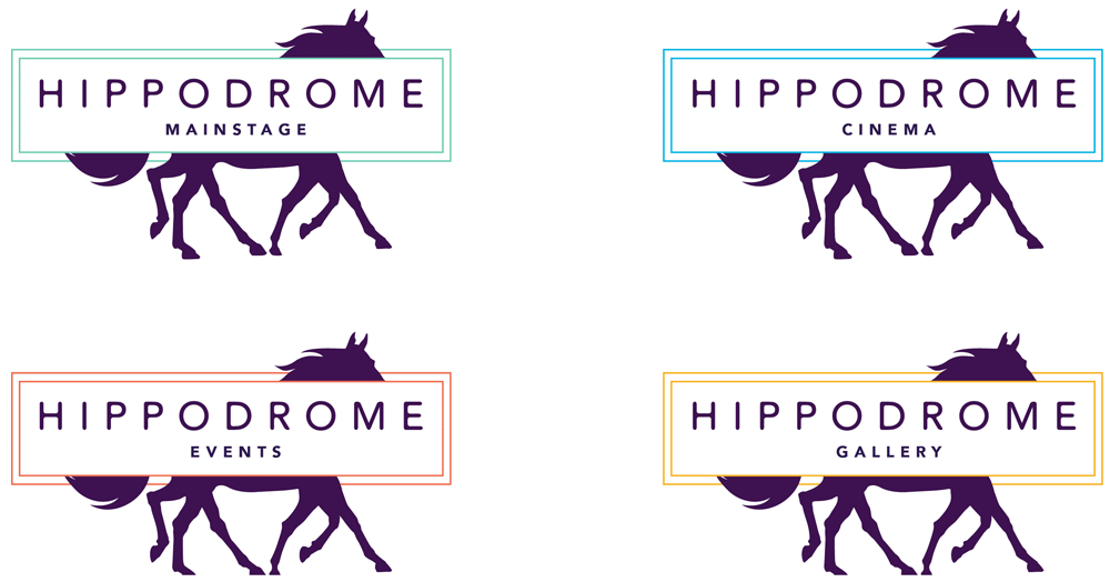 New Logo and Identity for Hippodrome Theater by 160over90