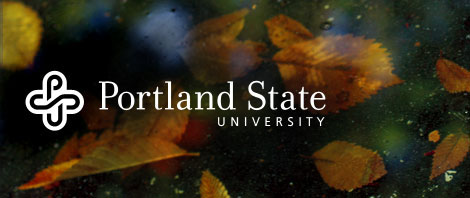 Portland State University Logo, Online