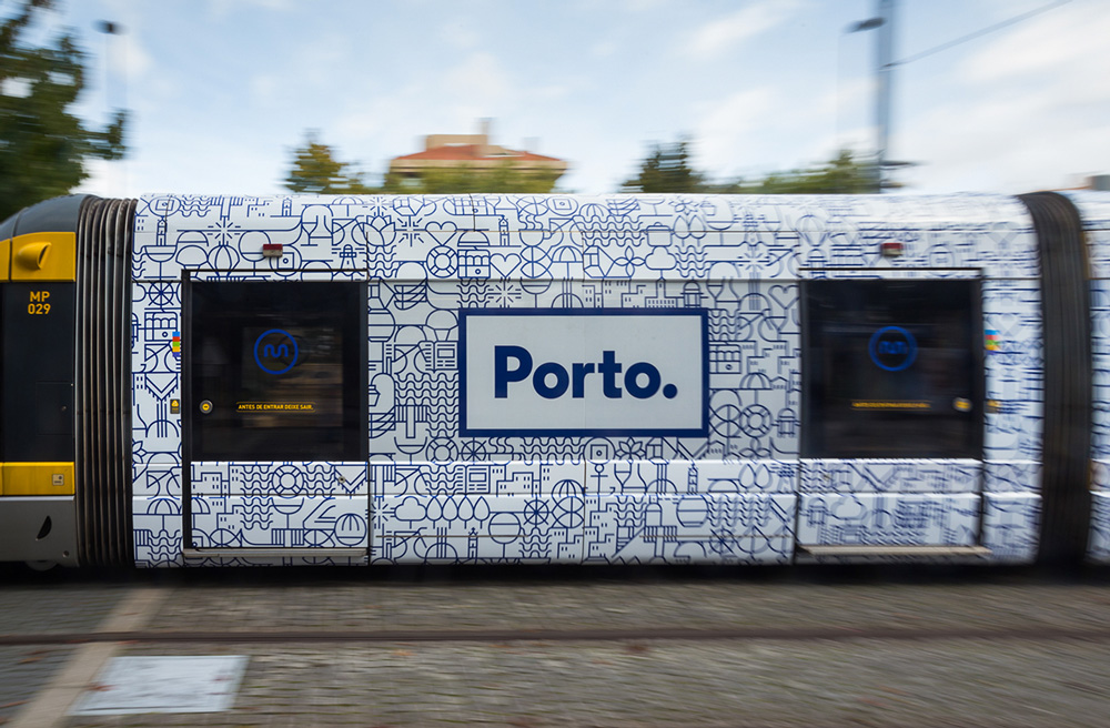New Logo and Identity for Porto by White Studio