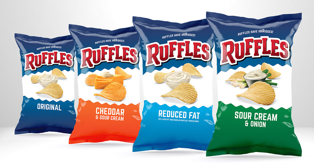 Brand New New Logo and Packaging for Ruffles by DuPuis Group