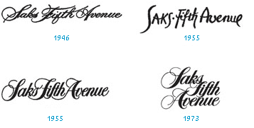 Saks Fifth Avenue Old Logos
