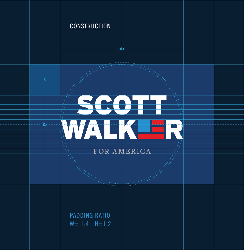 New Logo for Scott Walker done In-house