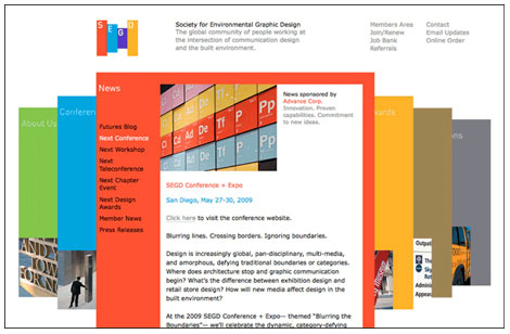 SEGD Web Site