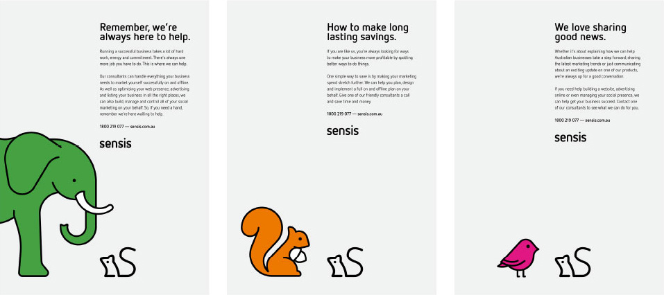 Brand New New Logo And Identity For Sensis By Interbrand 3272