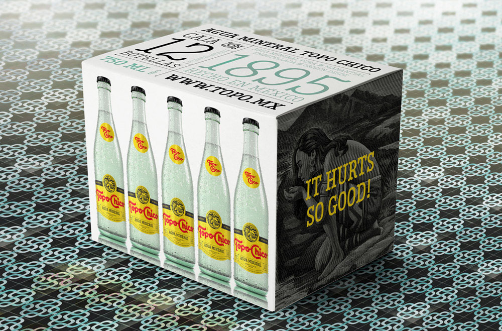 Brand New: New Logo and Packaging for Topo Chico by Interbrand