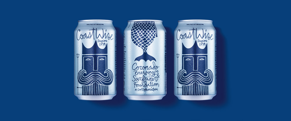 New Packaging for CoastWise Session IPA by MiresBall