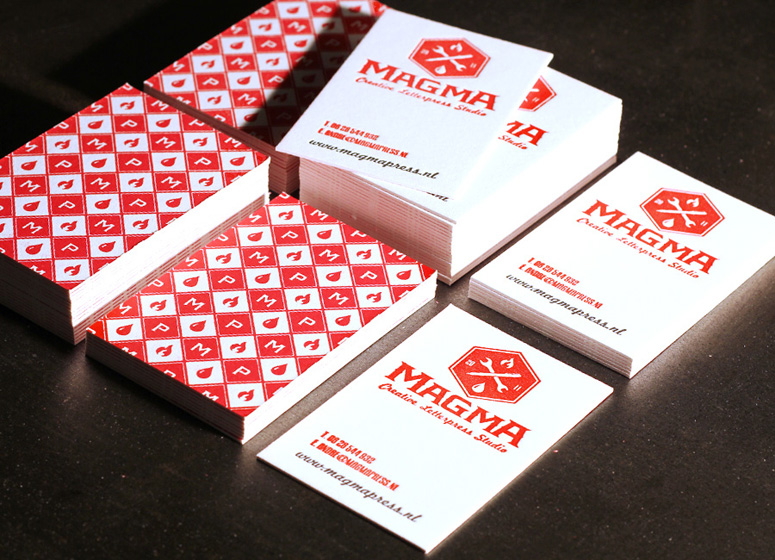 Magma Press Letterpress Pattern Cards