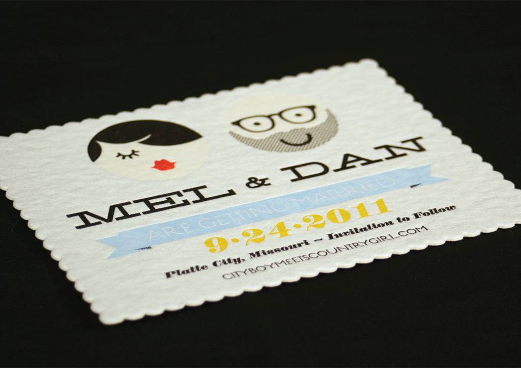Wedding Save the Date for Dan Padavic & Melissa Coverdale by Vahalla Studios