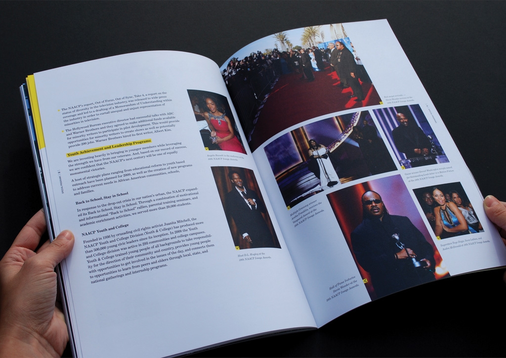 Annual Report for NAACP by Hyperakt