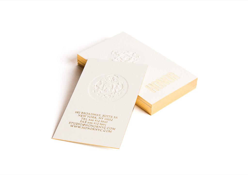 Business Card for Honor by RoAndCo Studio