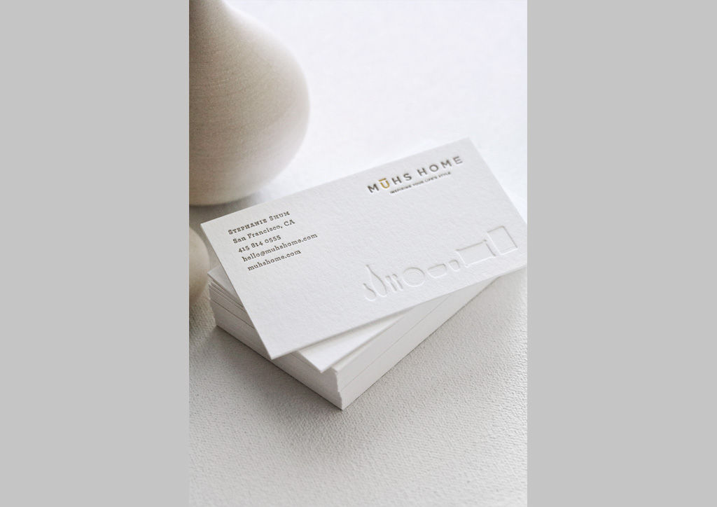 Business Card for Muhs Home by Passing Notes