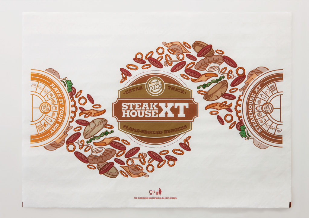Packaging for Burger King by Crispin Porter + Bogusky