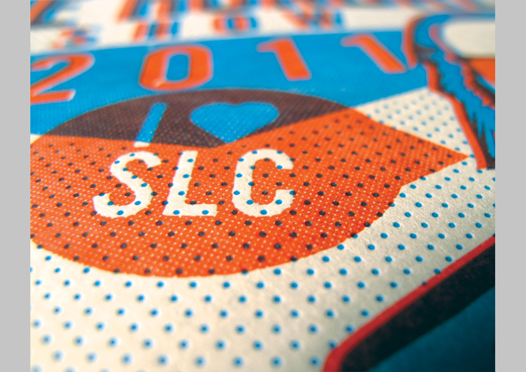 Invitation, Award Certificates, and Book Cover for AIGA SLC by The Mandate Press