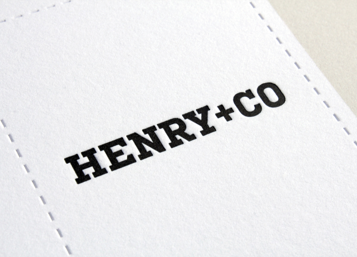 Poster for Henry and Company by Ferreira Design Company