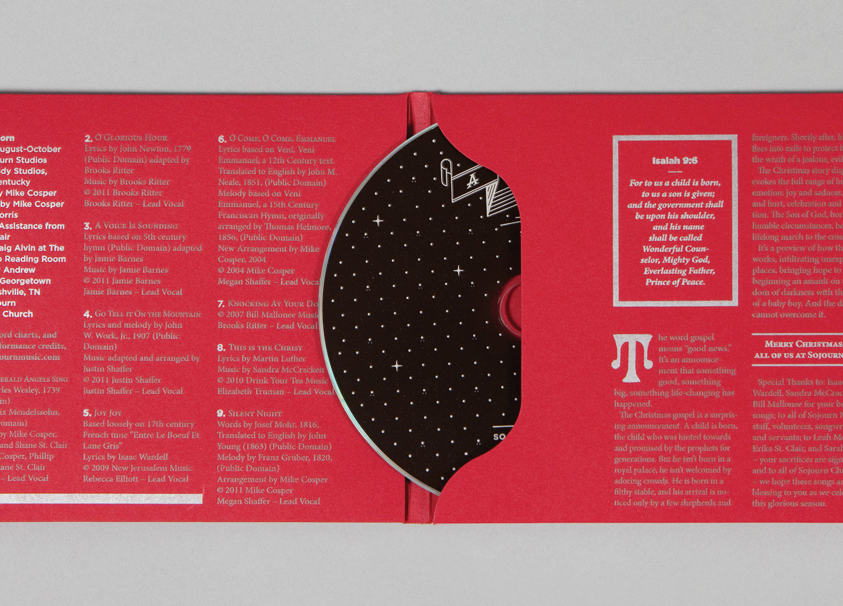 CD Package for Sojourn Community Church by Pedale Design