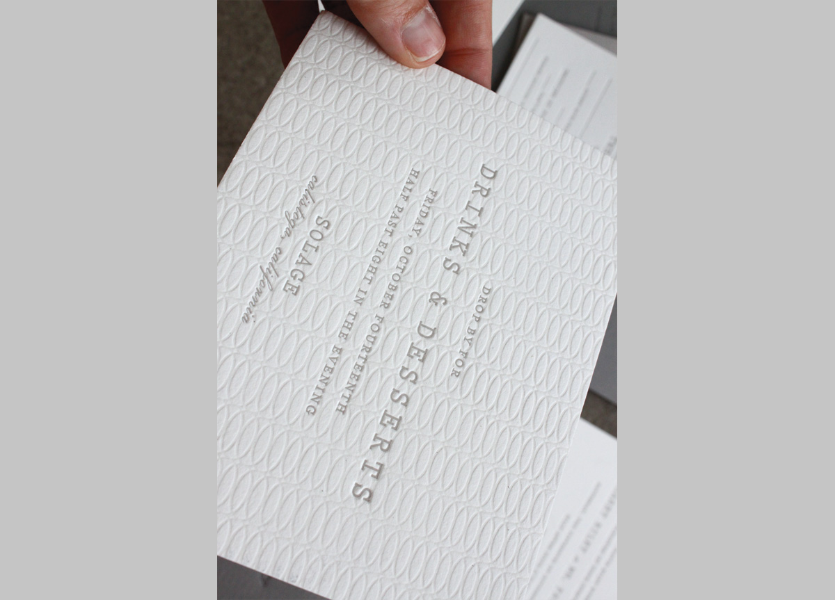 Wedding Materials for Margaret & Patrick by Stitch Design Co.