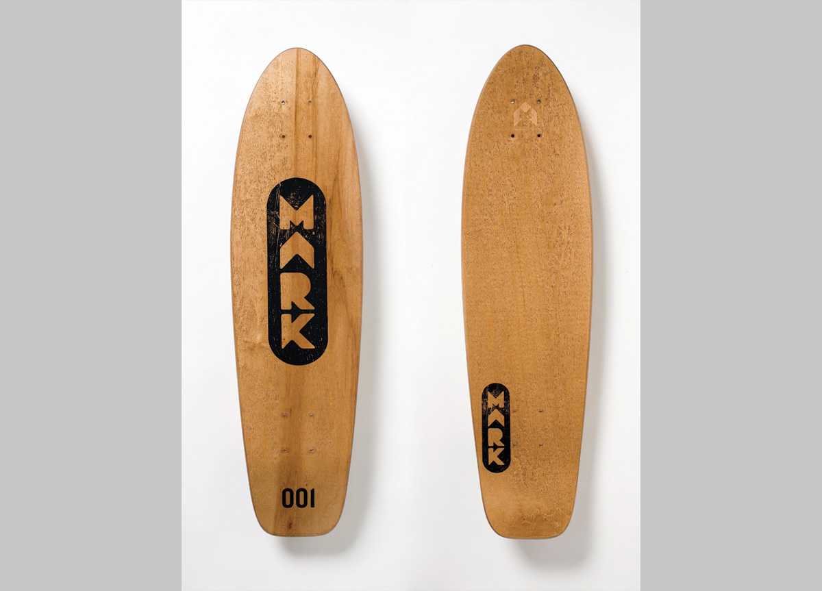 Skateboard Deck for MARK Skateboards by Marc English Design