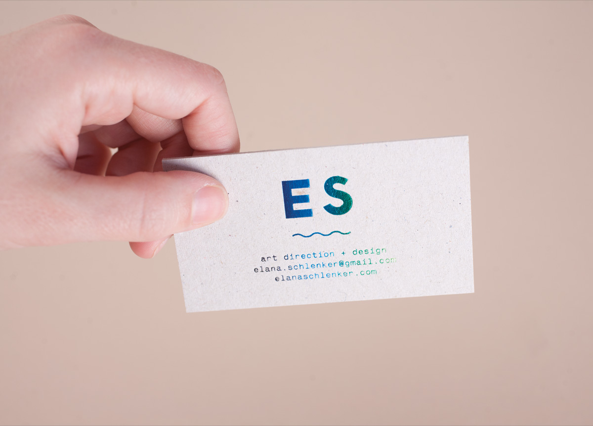 Business Card and Postcards for/by Elana Schlenker