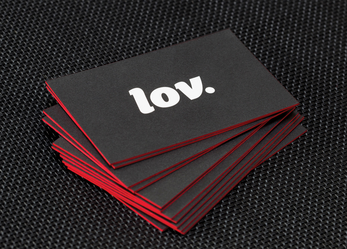 Business Card for LOV by Principle Design