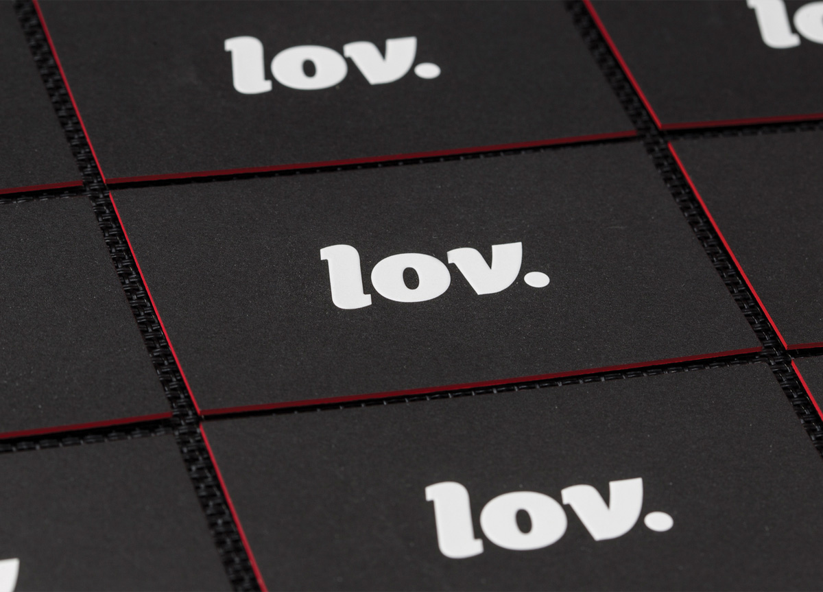 Business Card for LOV by Principle Design
