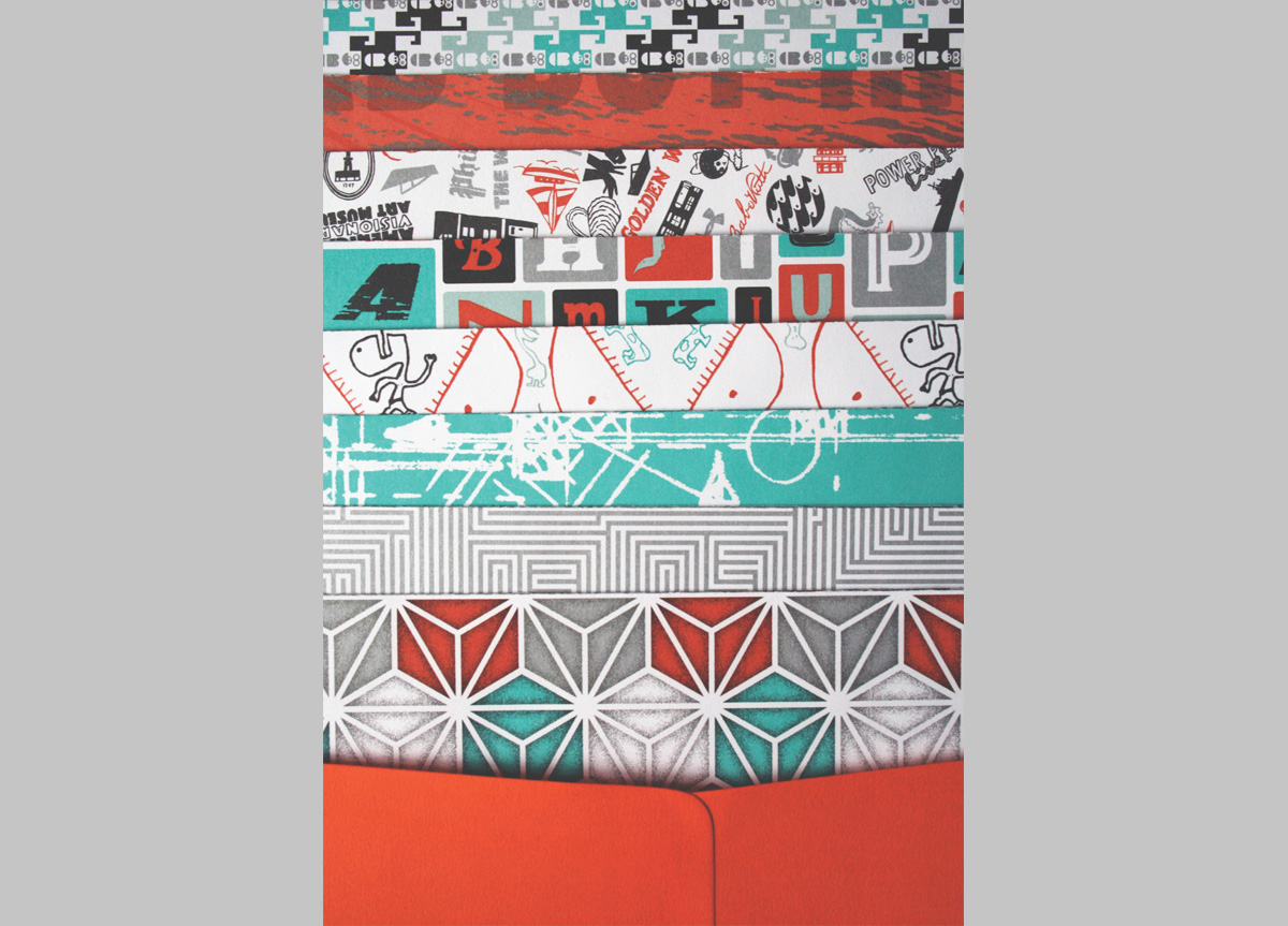 Wrapping Papers for Self-promotion by Orange Element