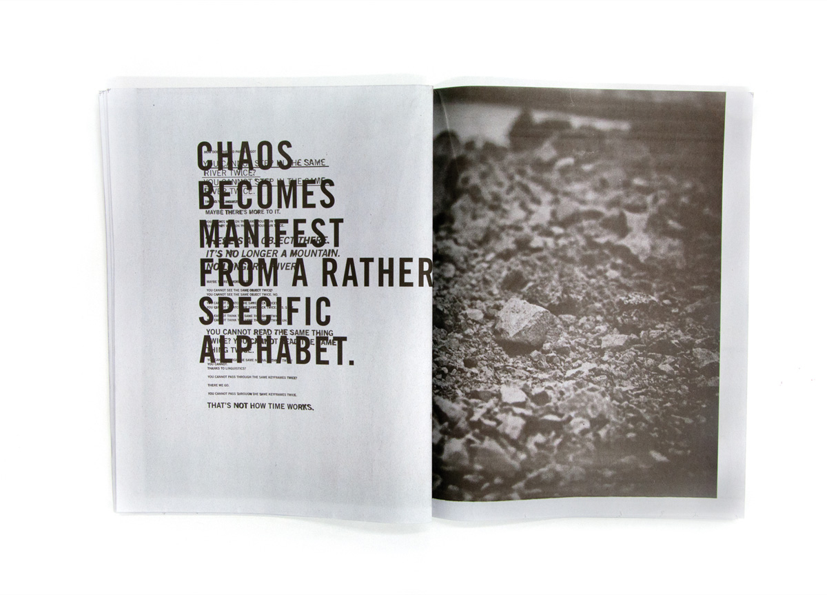 Booklet for David Peters by Arcadian Studio