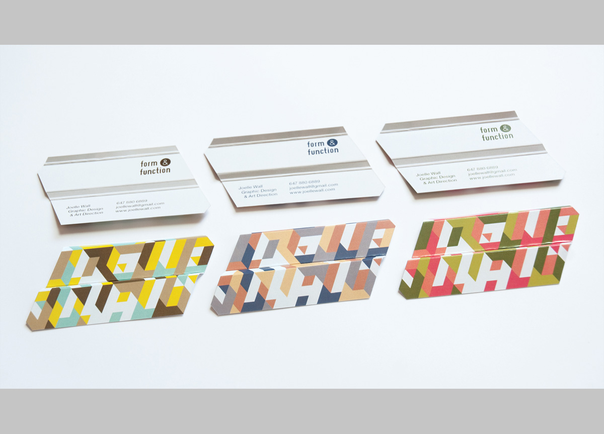 Business Cards for/by Joelle Wall