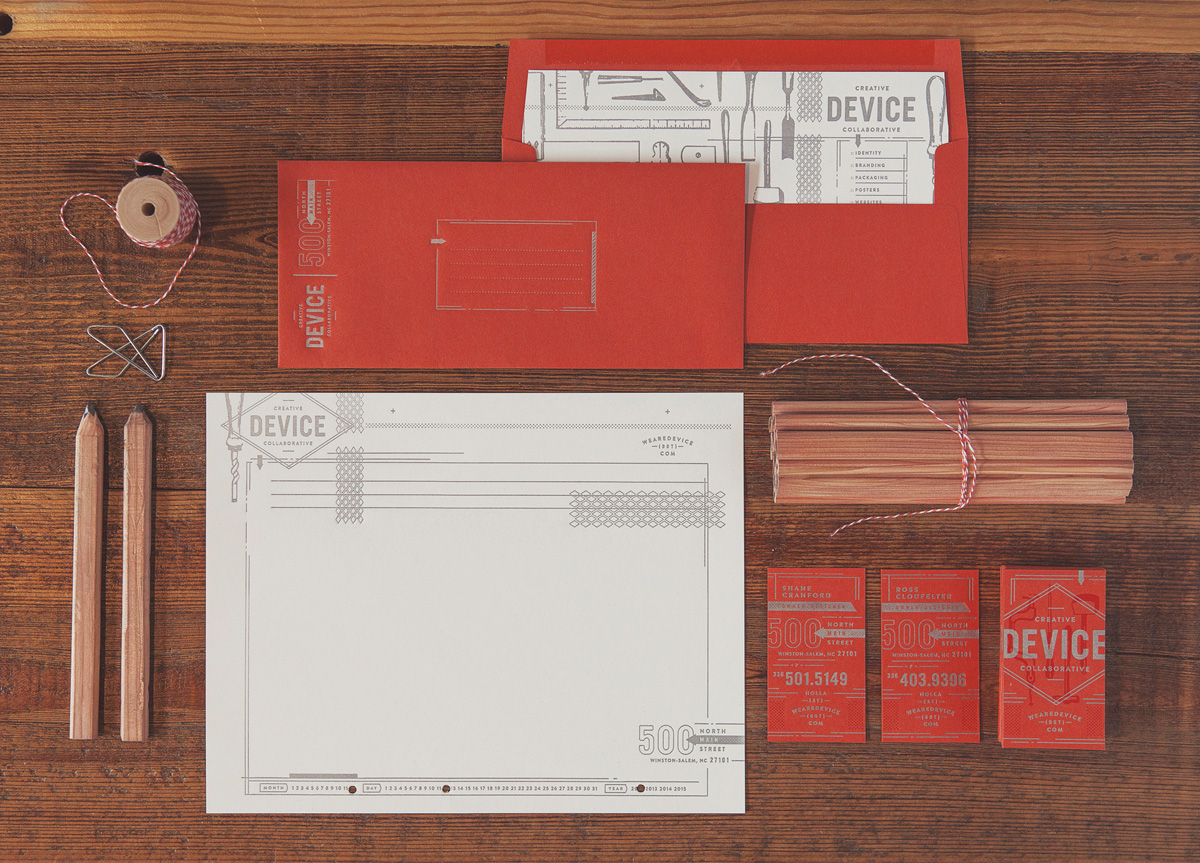 Stationery for/by Device Creative Collaborative
