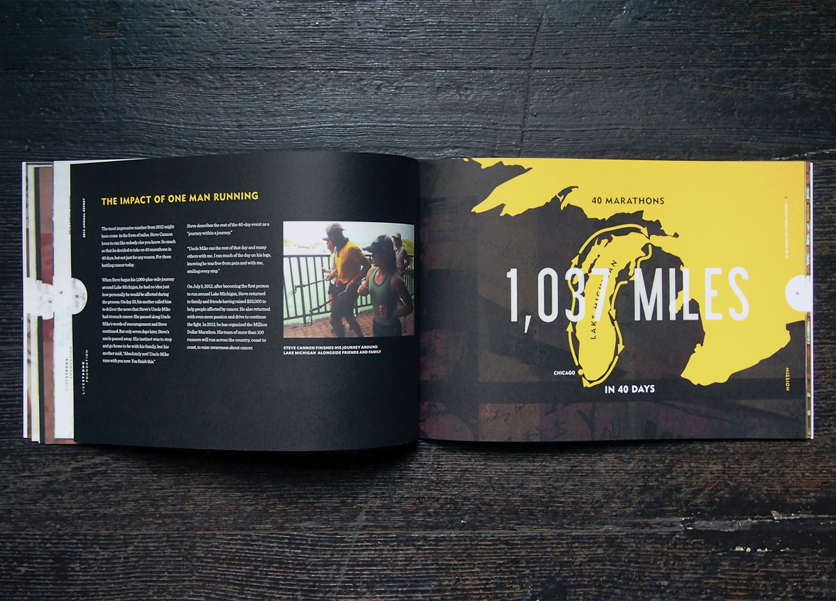 Annual Report by BLDG for LIVESTRONG Foundation