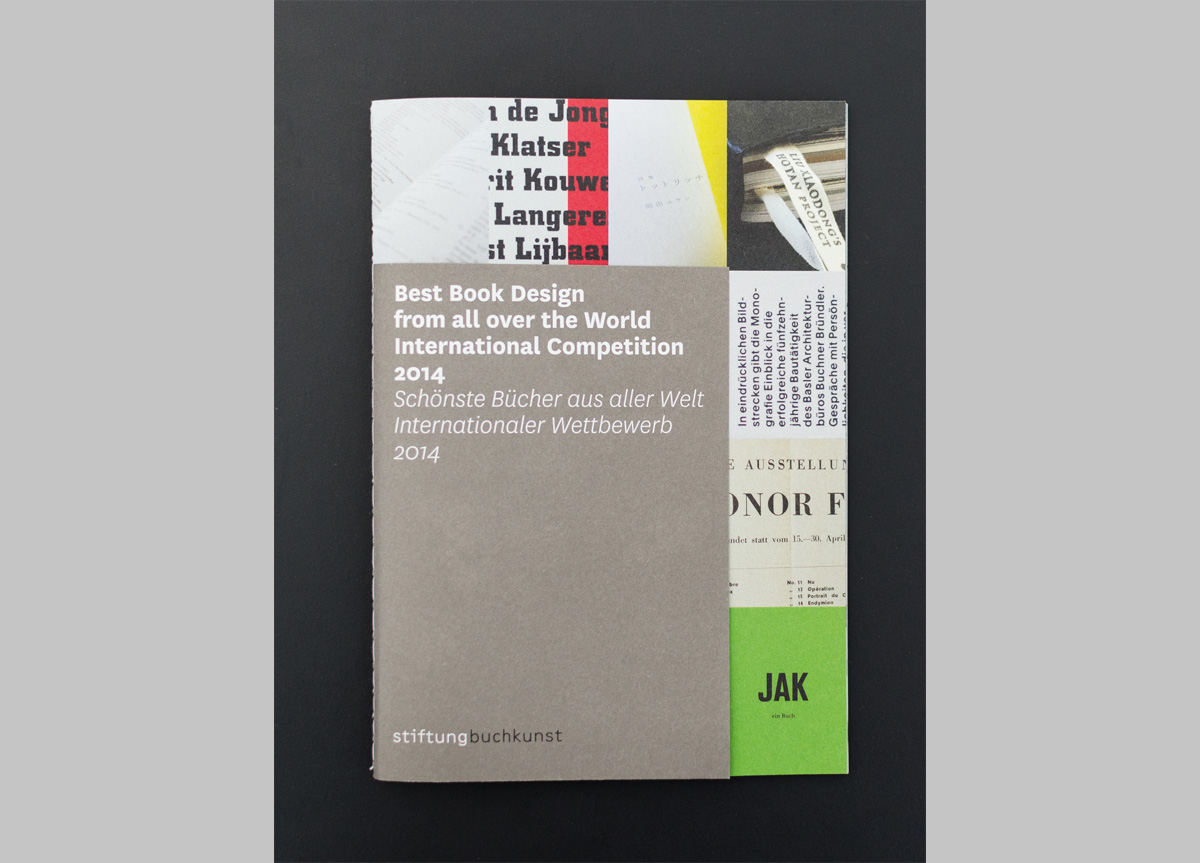 Catalog by ulli neutzling designbuero for Stiftung Buchkunst