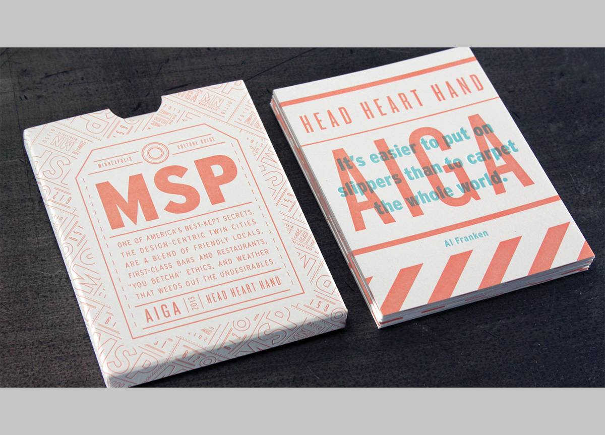 Card Deck by Studio On Fire for AIGA