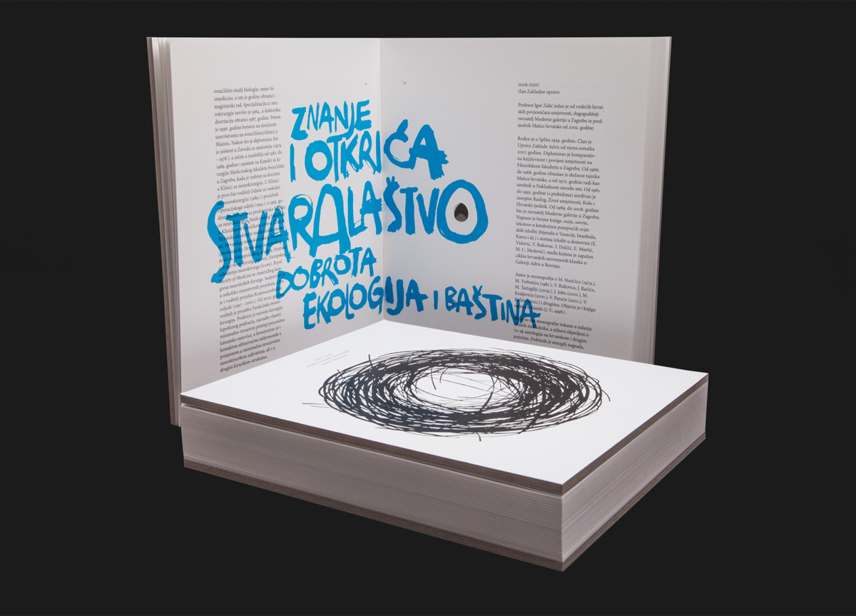 Monograph Book by Bruketa & Žinić OM for Adris Foundation