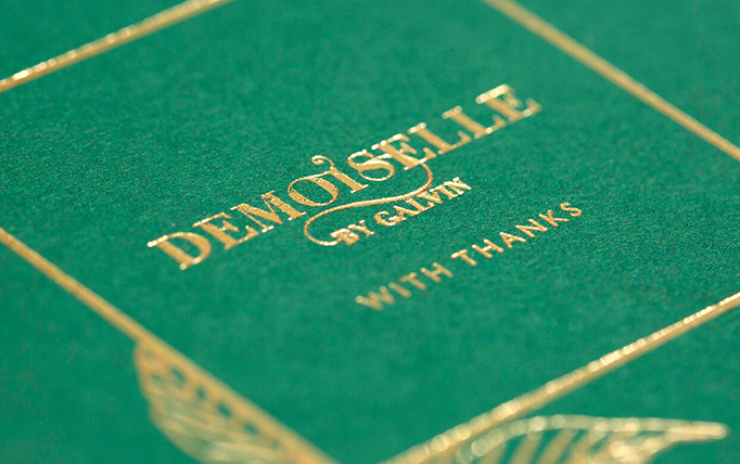 Demoiselle by Galvin Menu by DesignLSM