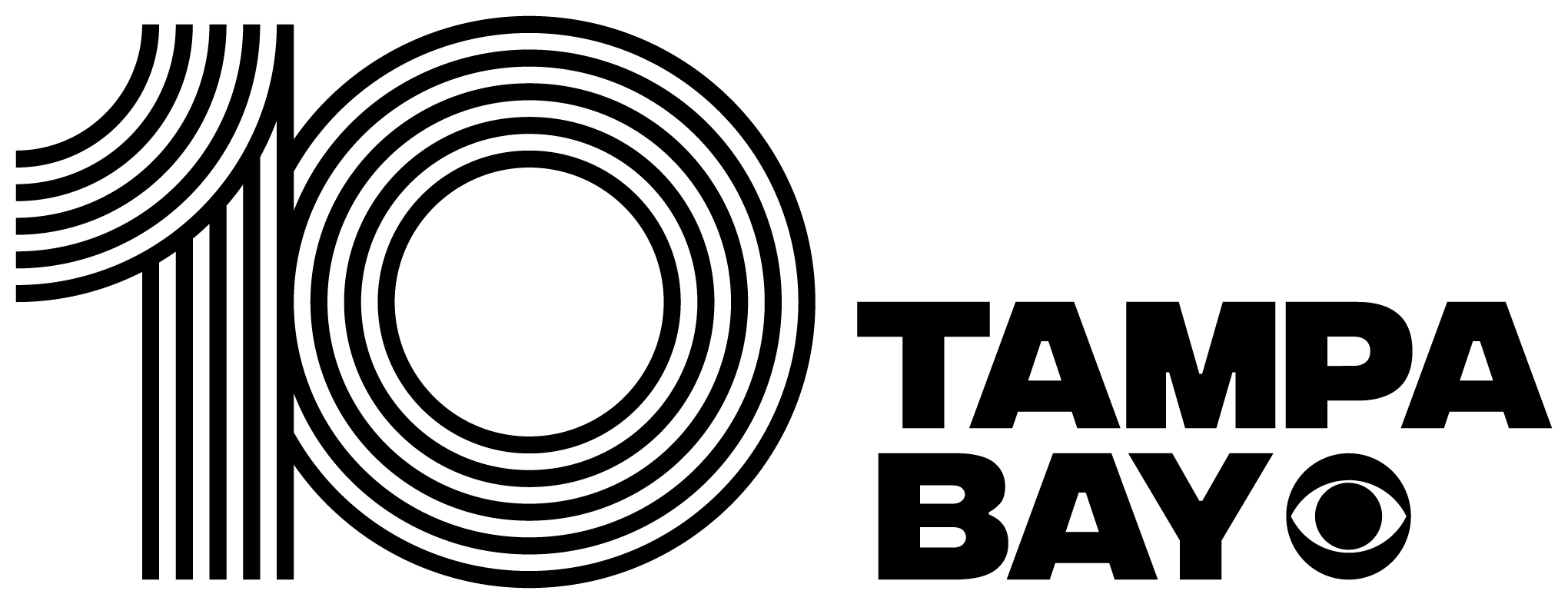 Brand New: New Logo and Identity for 10 Tampa Bay by Matchstic