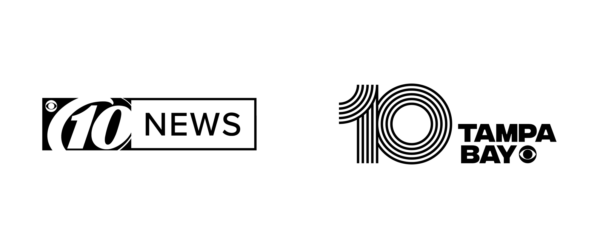 New Logo and Identity for 10 Tampa Bay by Matchstic