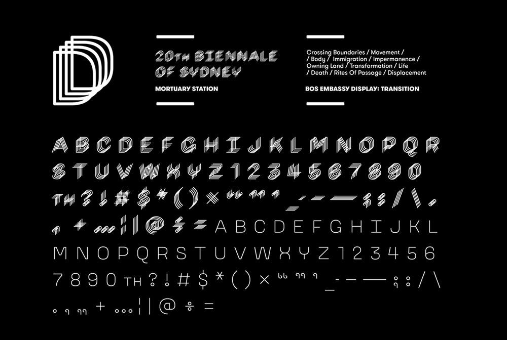 Brand New New Logo And Identity For Th Biennale Of Sydney By For The People