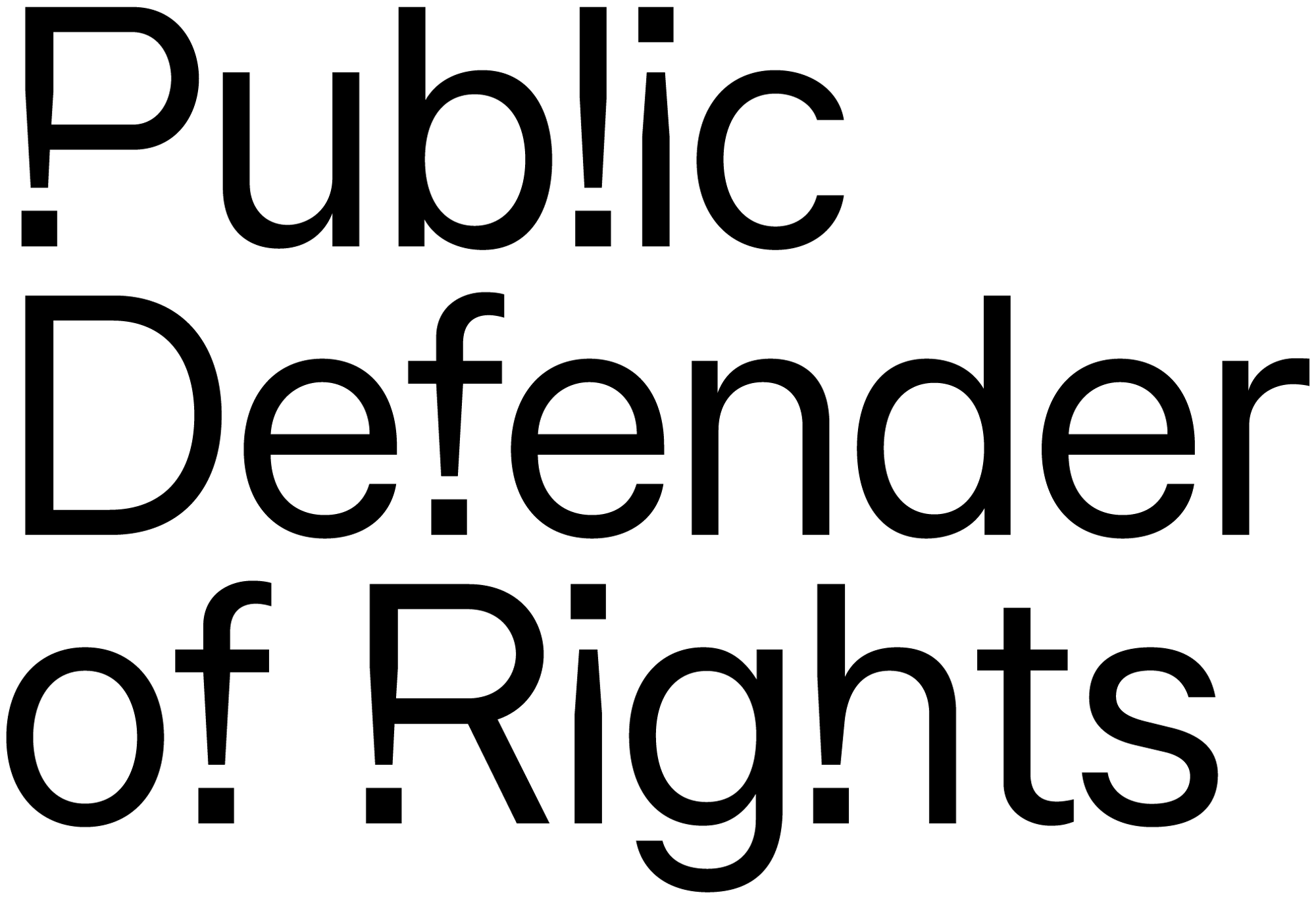 New Logo and Identity for Slovak Public Defender of Rights by Andrej & Andrej