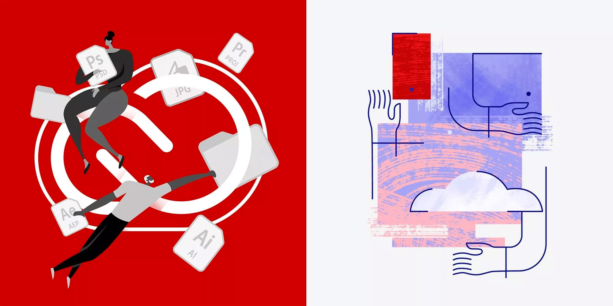 Adobe’s New Brand Illustrations