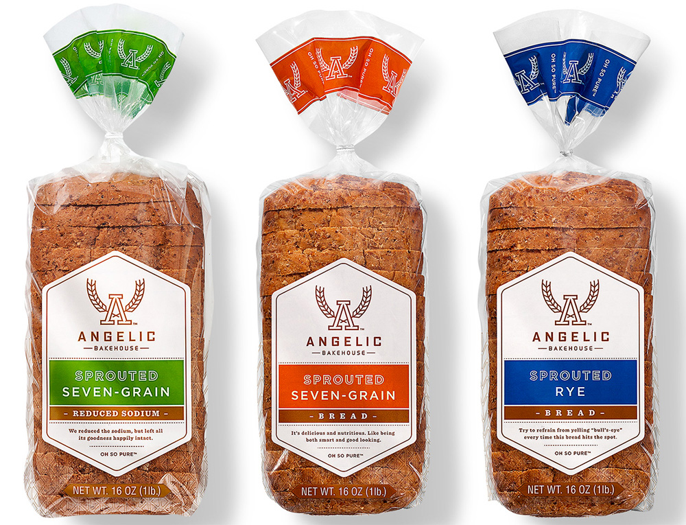 Brand New: New Name, Logo, and Packaging for Angelic Bakehouse by Shine United