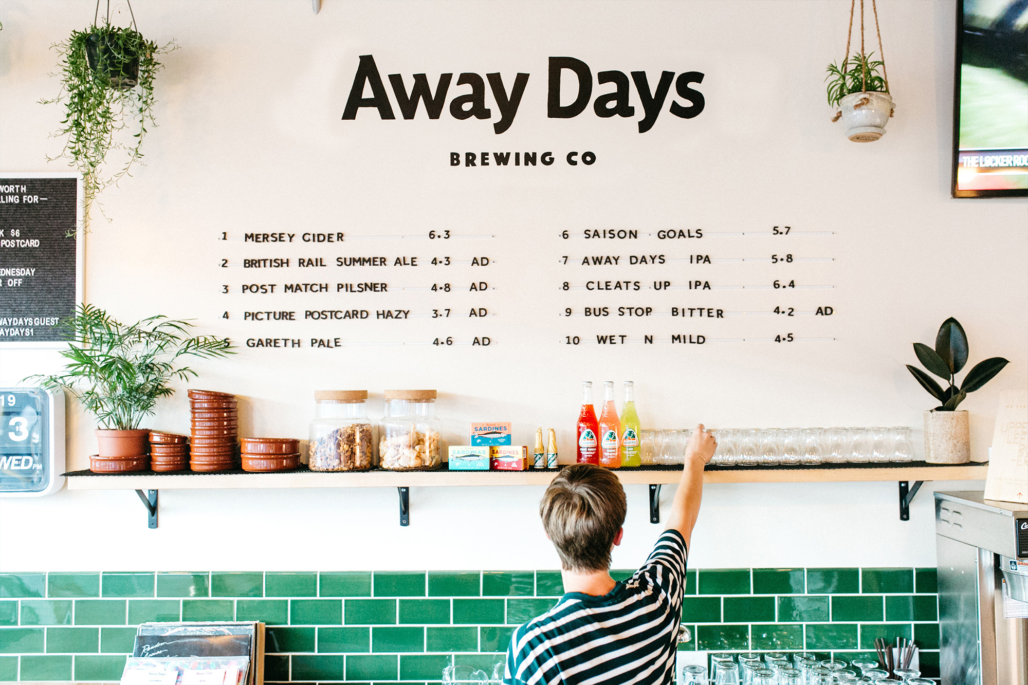 New Logo and Identity for Away Days by Land of Plenty