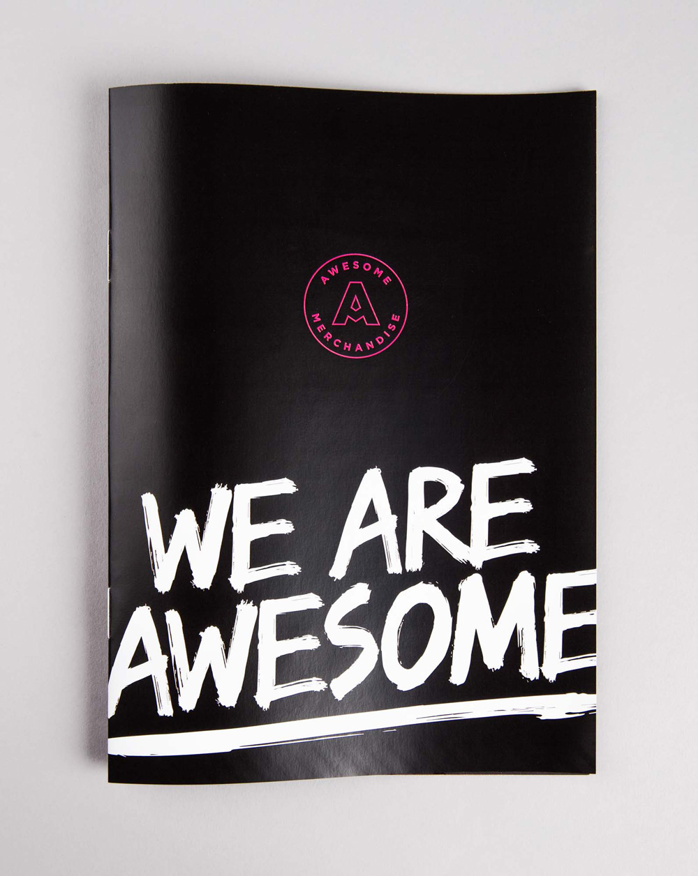 Brand New: New Logo and Identity for Awesome Merchandise by Robot Food