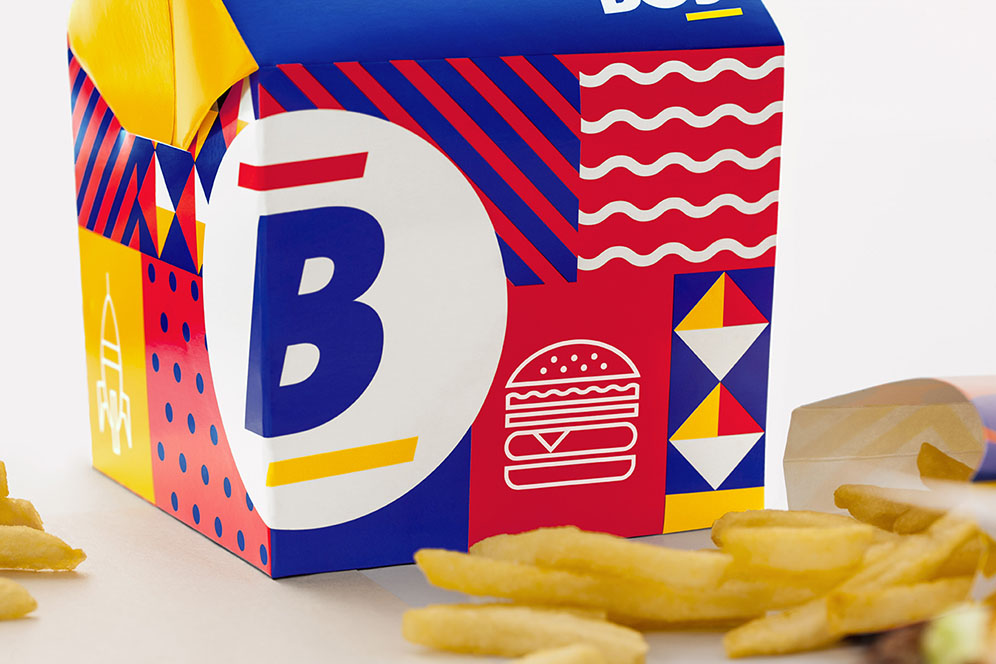 Brand New: New Logo and Identity for Bembos by Infinito