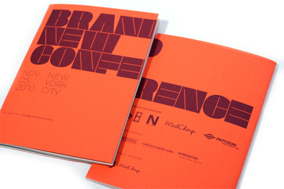 Brand New: Brand New Conference Swag