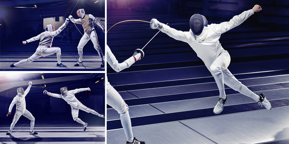 Brand New New Logo and Identity for British Fencing by We Launch
