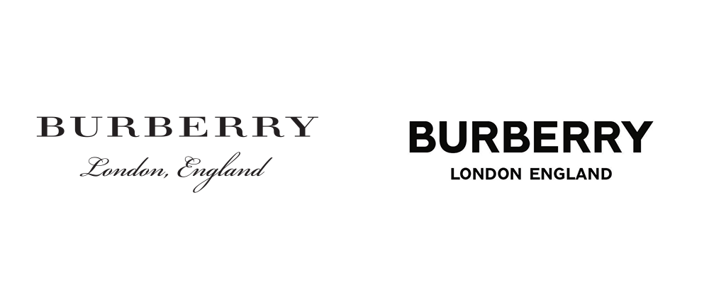 New Logo for Burberry by Peter Saville
